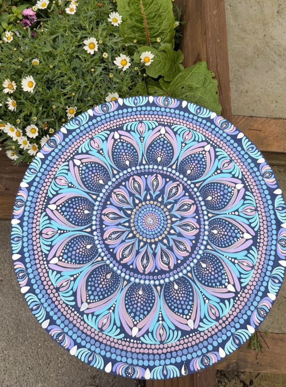 Crafts Bucket - dot mandala wall art in Timaru