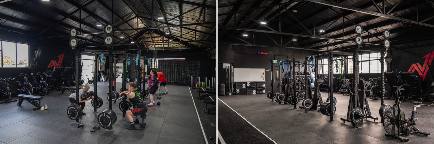 Pinnacle Performance - small group training and gym floor in Timaru