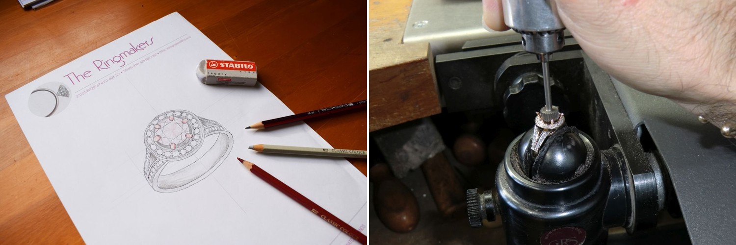 The Ringmakers - custom ring design and goldsmith workshop in Timaru