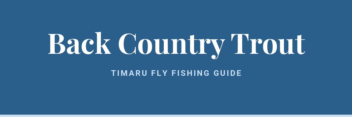 Back Country Trout - fly fishing guide near Timaru