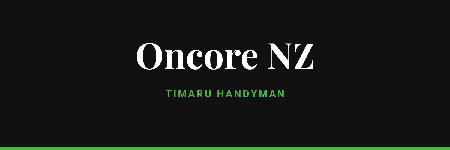 Oncore NZ - handyman in Timaru