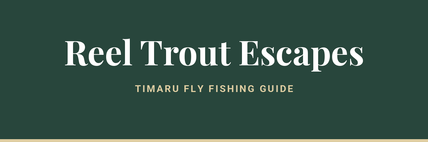 Reel Trout Escapes - fly fishing guide near Timaru